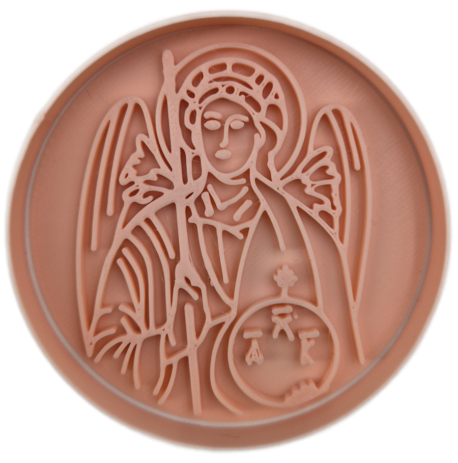 Ausstechform für den Slava-Kuchen – Heiliger Erzengel Michael