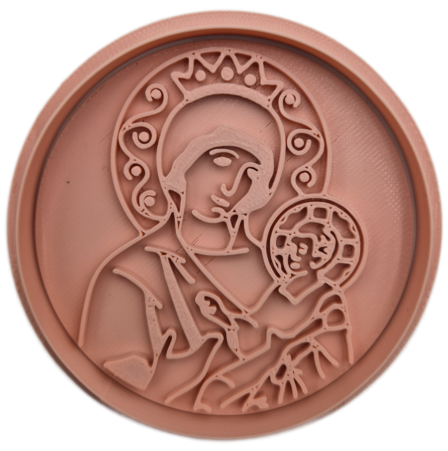Ausstechform für den Slava-Kuchen – Heiligste Gottesmutter (Heilige Maria)